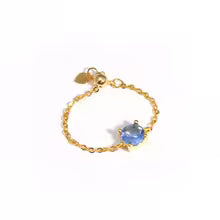Oval Colored Stone Ring