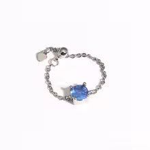 Oval Colored Stone Ring