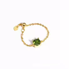 Oval Colored Stone Ring