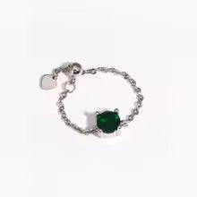 Oval Colored Stone Ring