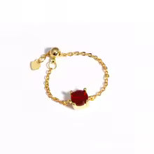 Oval Colored Stone Ring