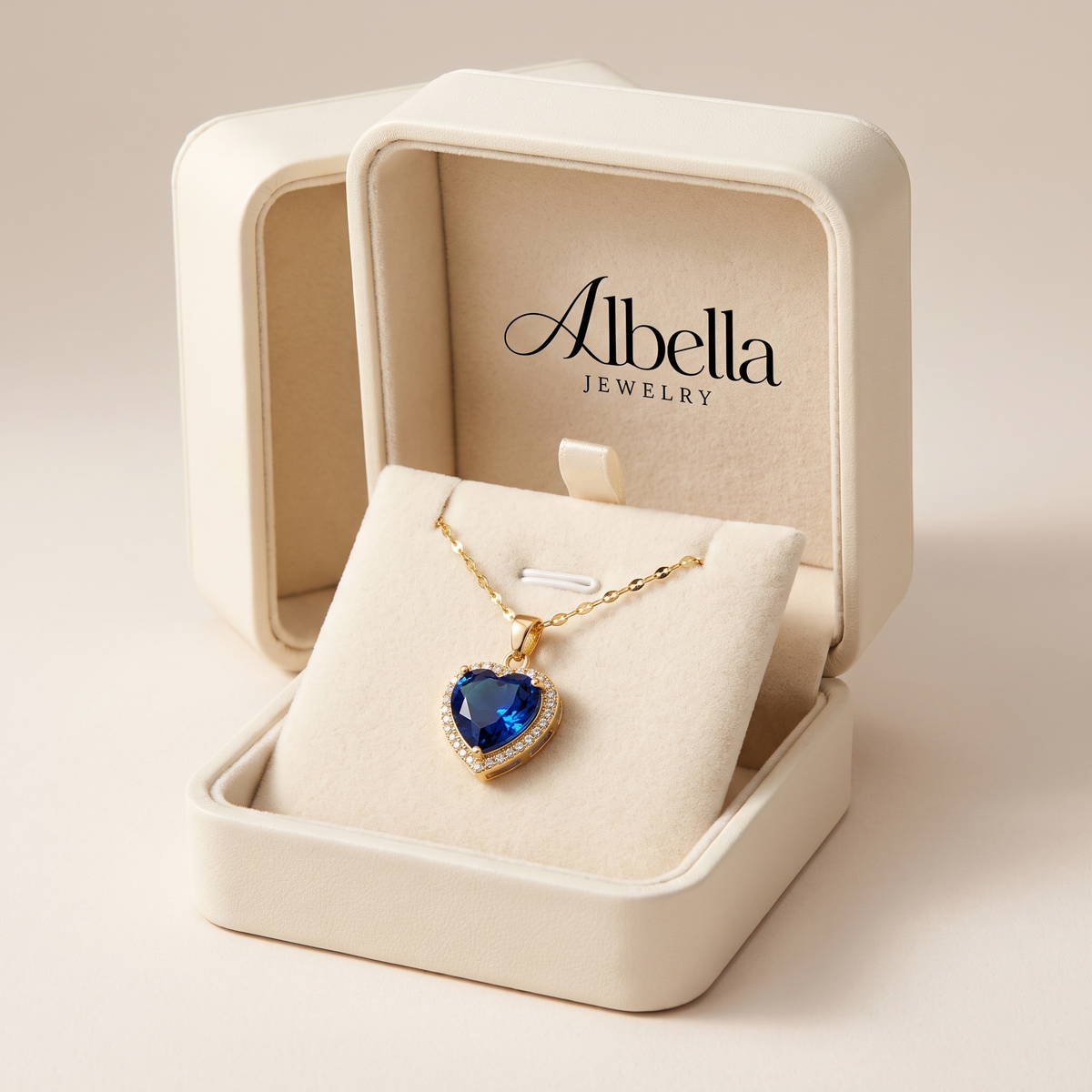 Jaselle Vireyne Necklace in Albella Jewelry gift box