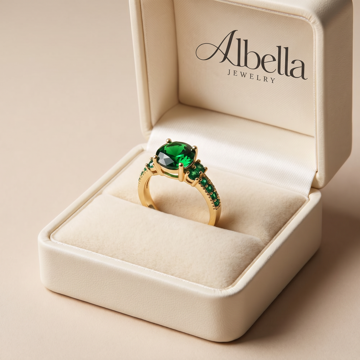 Celia Ferrowyn Ring in Albella Jewelry gift box