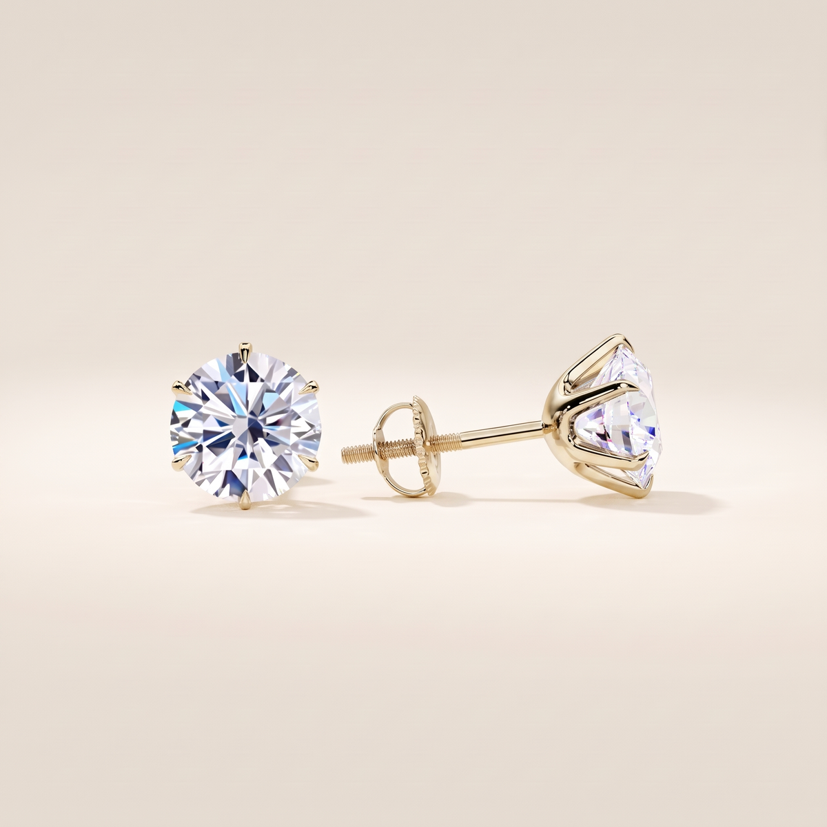 Tera Chic White Gold Earrings – gold