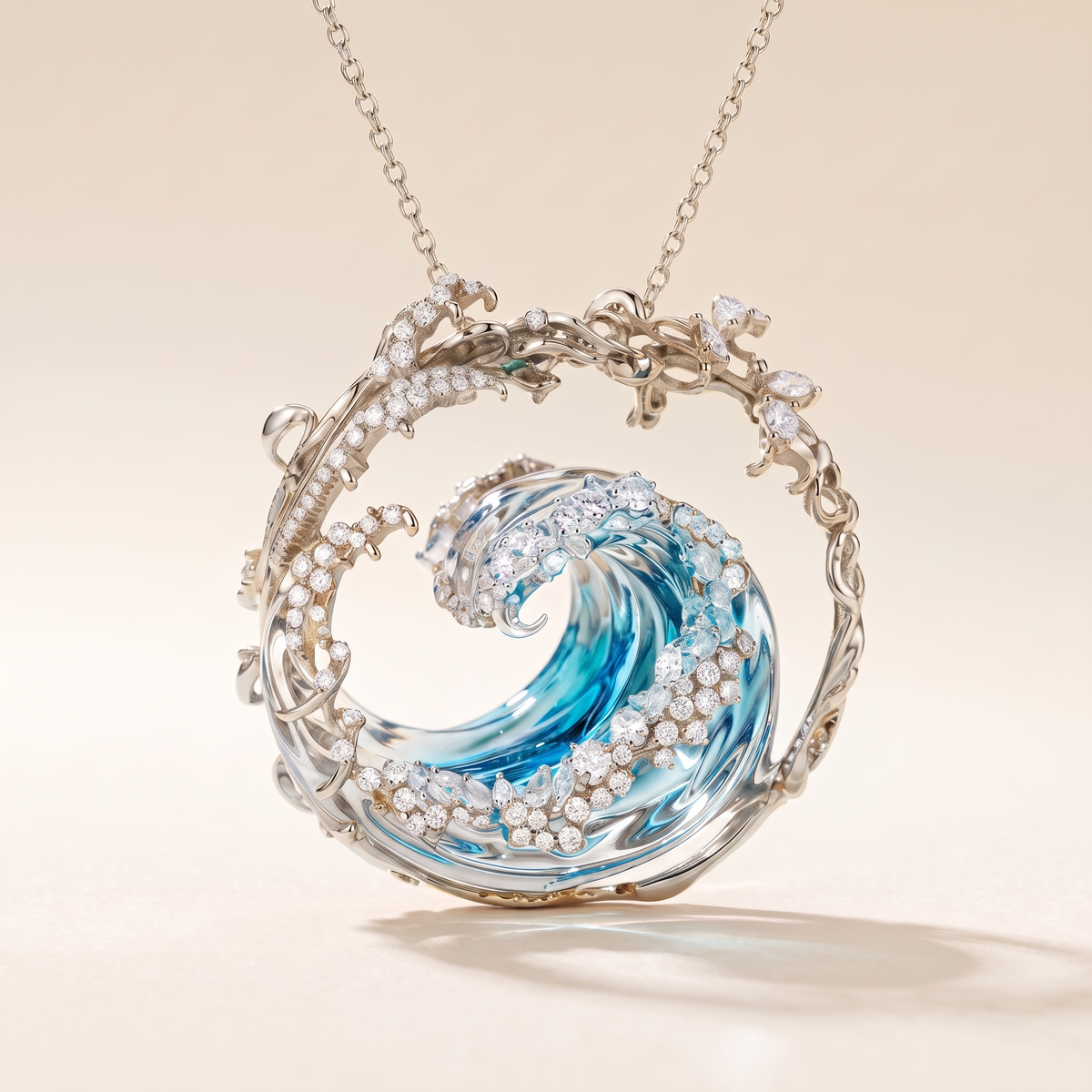 Ocean's Oath Necklace – silver
