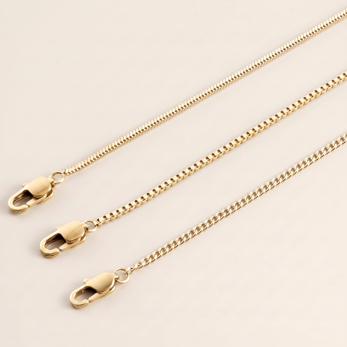Minimal Bracelet Stack – gold