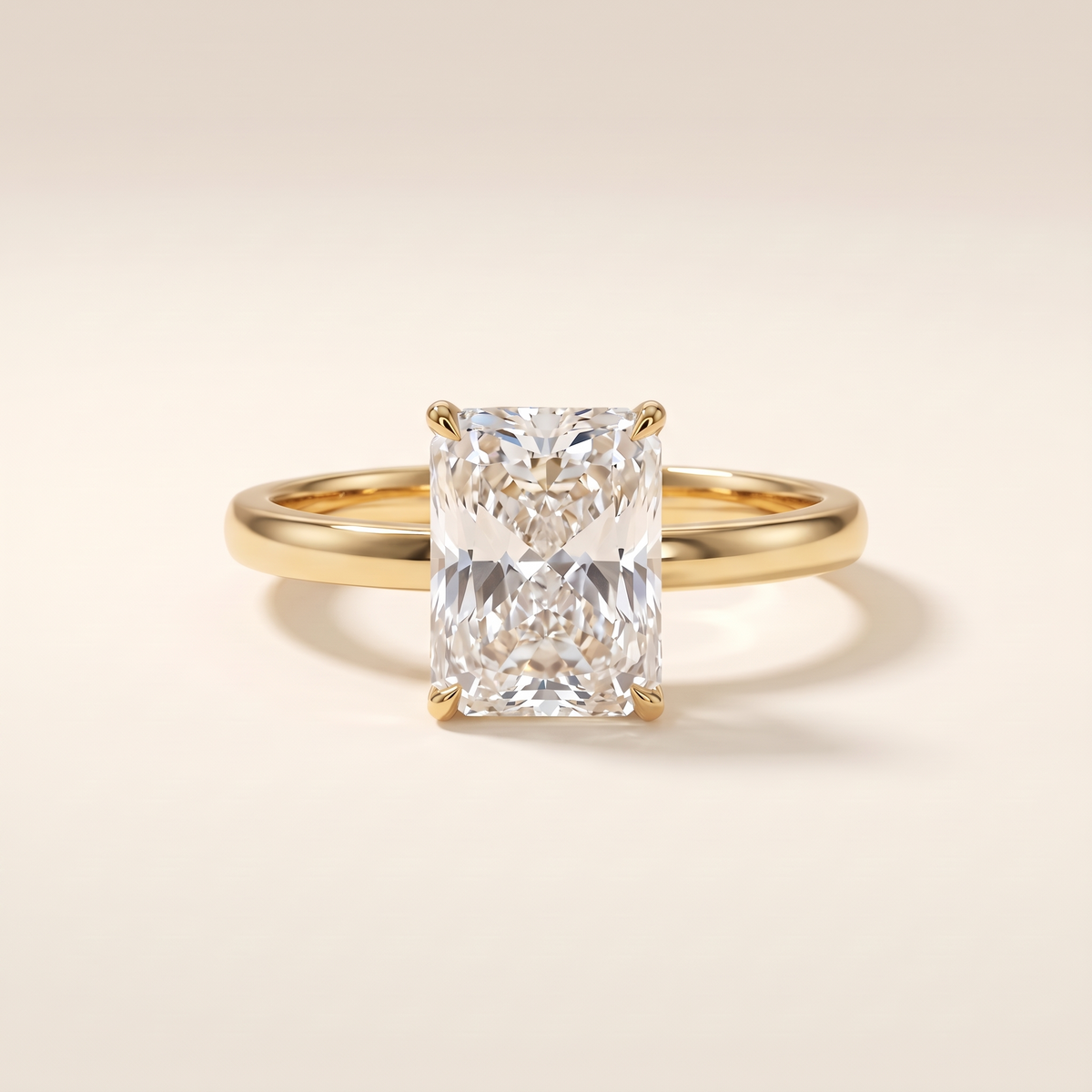 Elegant Capri Statement Ring – gold