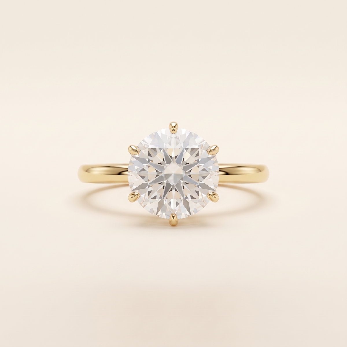 Elegant Classic Juliet Ring – gold