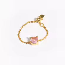 Oval Colored Stone Ring