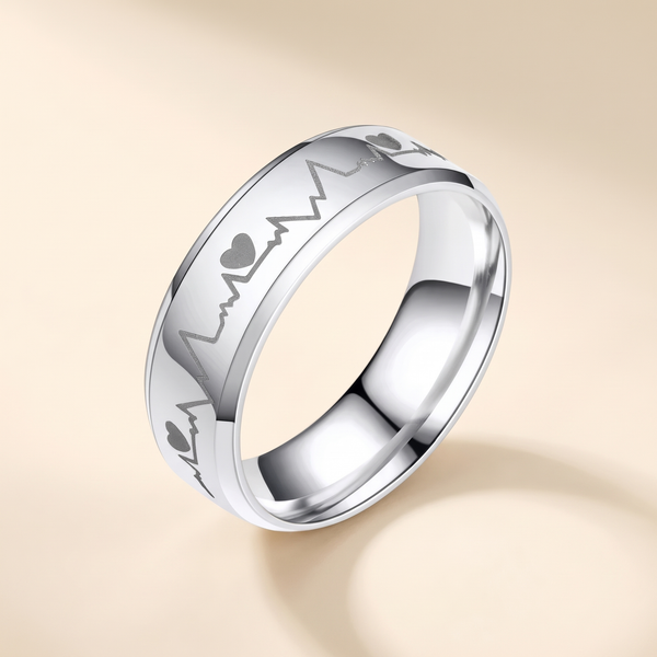 Forever In My Heart Silver Ring – Albella Jewelry