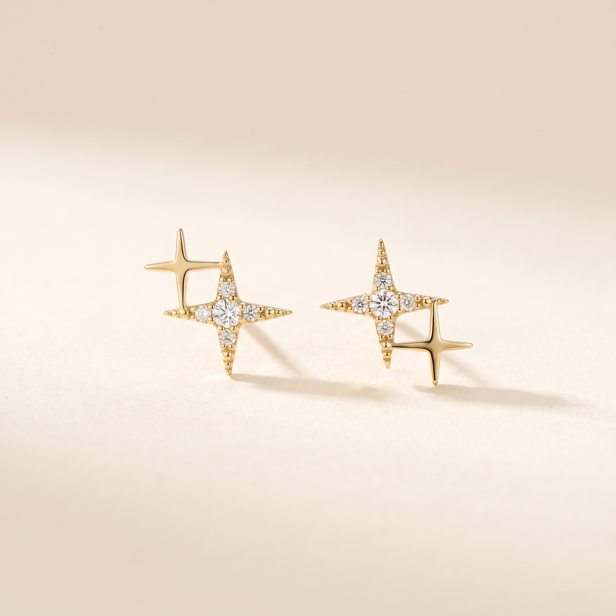 Shimmering Star Earrings – Albella Jewelry