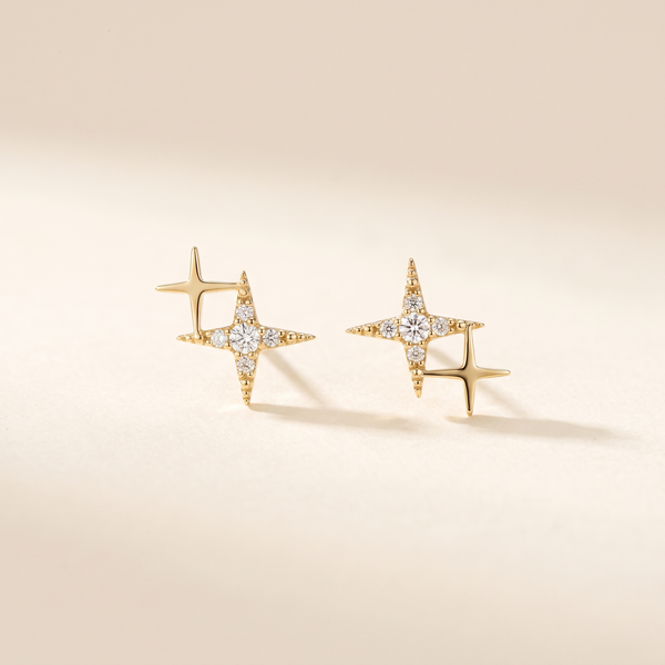 Shimmering Star Earrings – Albella Jewelry