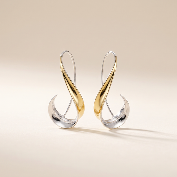 Refined Timeless Gold Earrings – Albella Jewelry