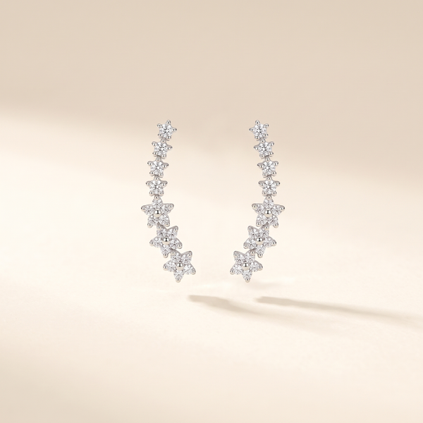 Evelyn Timeless Floral Earrings – Albella Jewelry