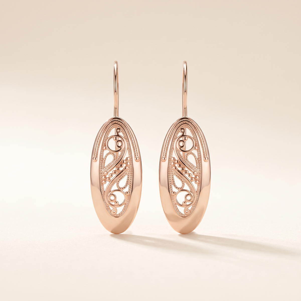 Opengleam Drop Earrings – Gold – Albella Jewelry