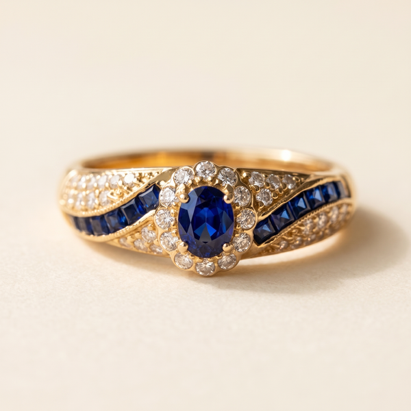 Sapphire Ring – Gold – Albella Jewelry