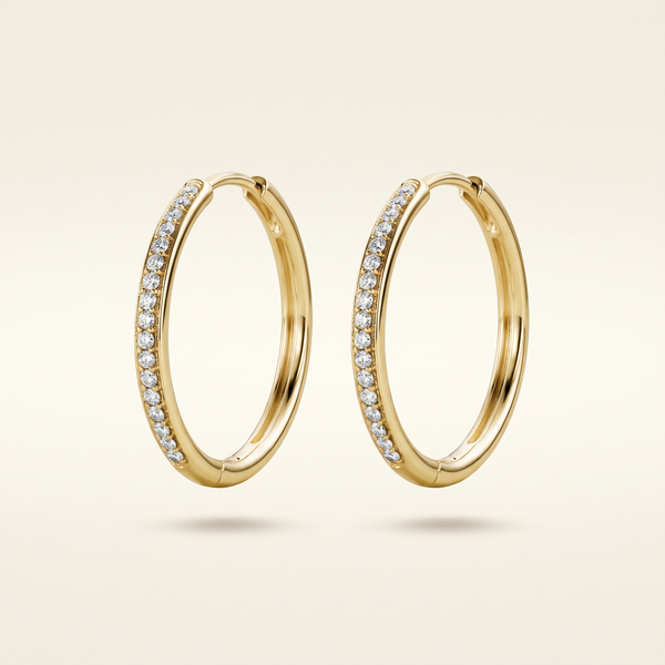 Sorel Classic Gold Earrings – Albella Jewelry