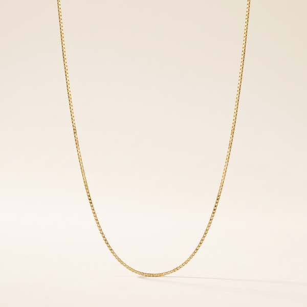 Bodega Box Chain Necklace – Albella Jewelry