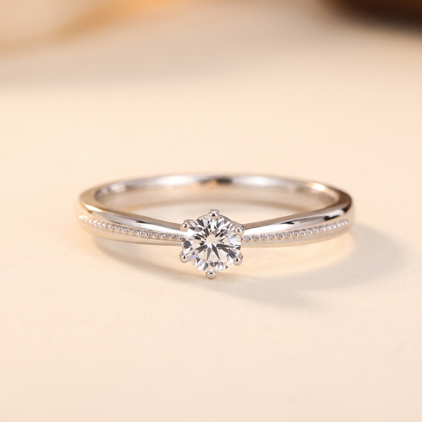 Clara Signature Solitaire Ring – Albella Jewelry