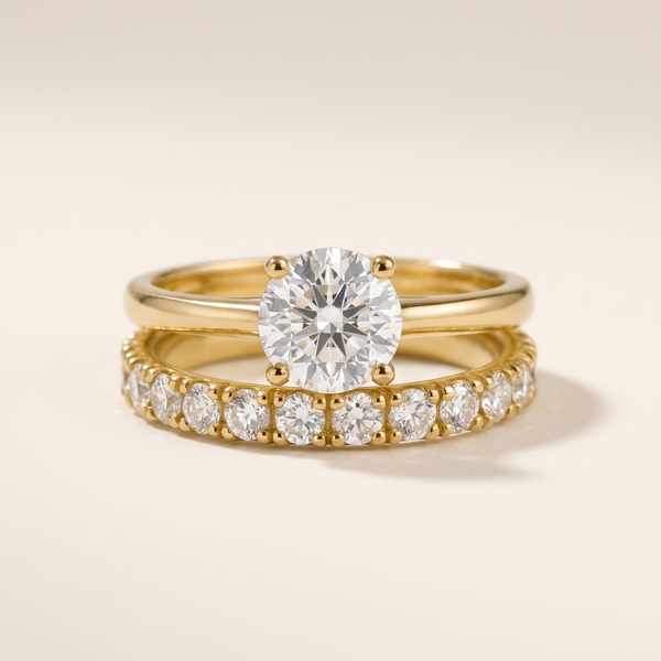 Savaya Gold Ring Set – Albella Jewelry