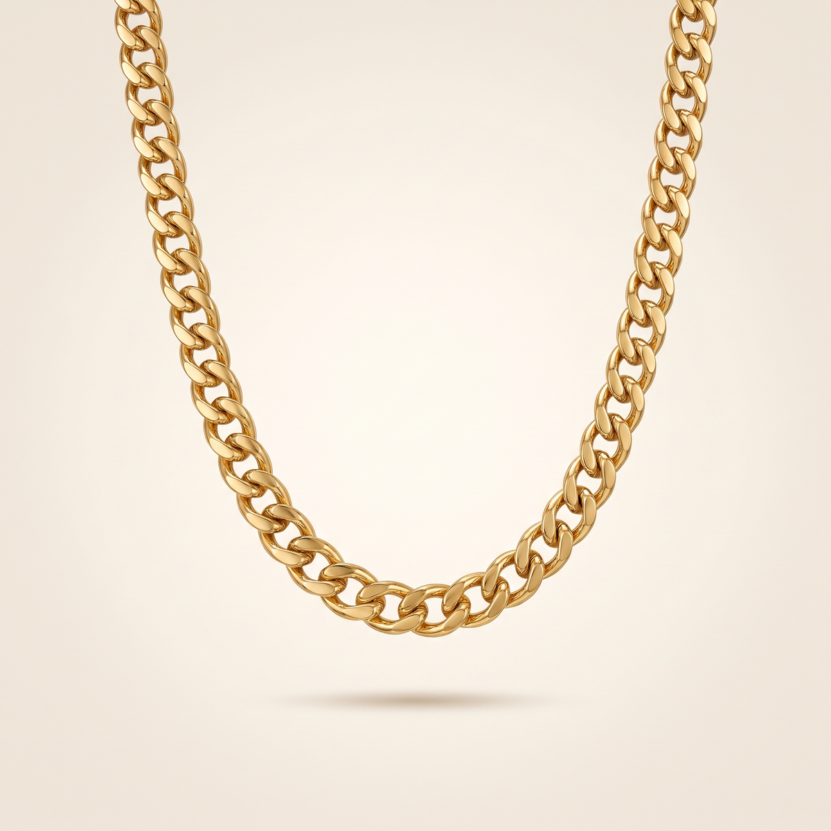 Classic Curb Chain Necklace – Albella Jewelry