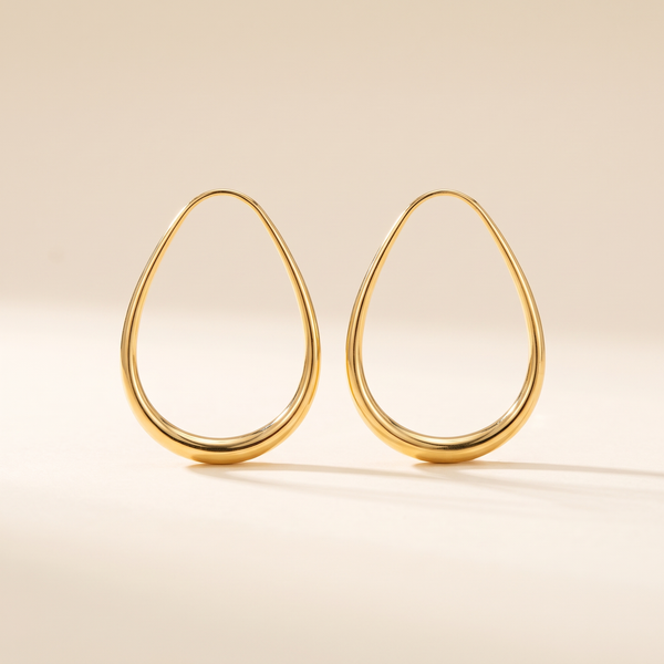 Antique Gold Hoop Earrings – Albella Jewelry