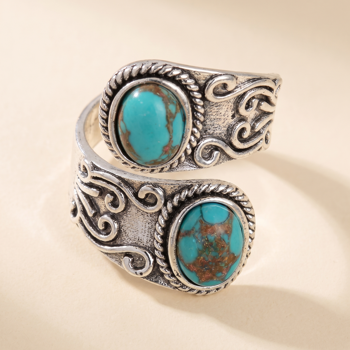 Prestige Silver Turquoise Ring – Albella Jewelry