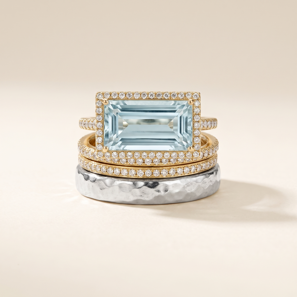 Turquoise Statement Ring Set – Albella Jewelry