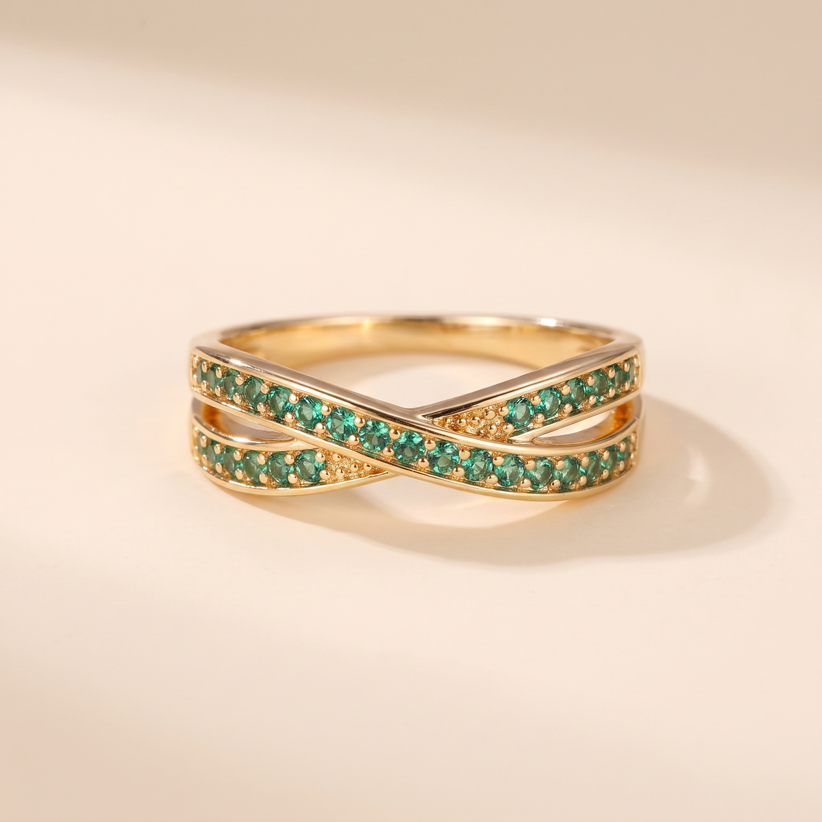 Emerald Flow Ring – Albella Jewelry