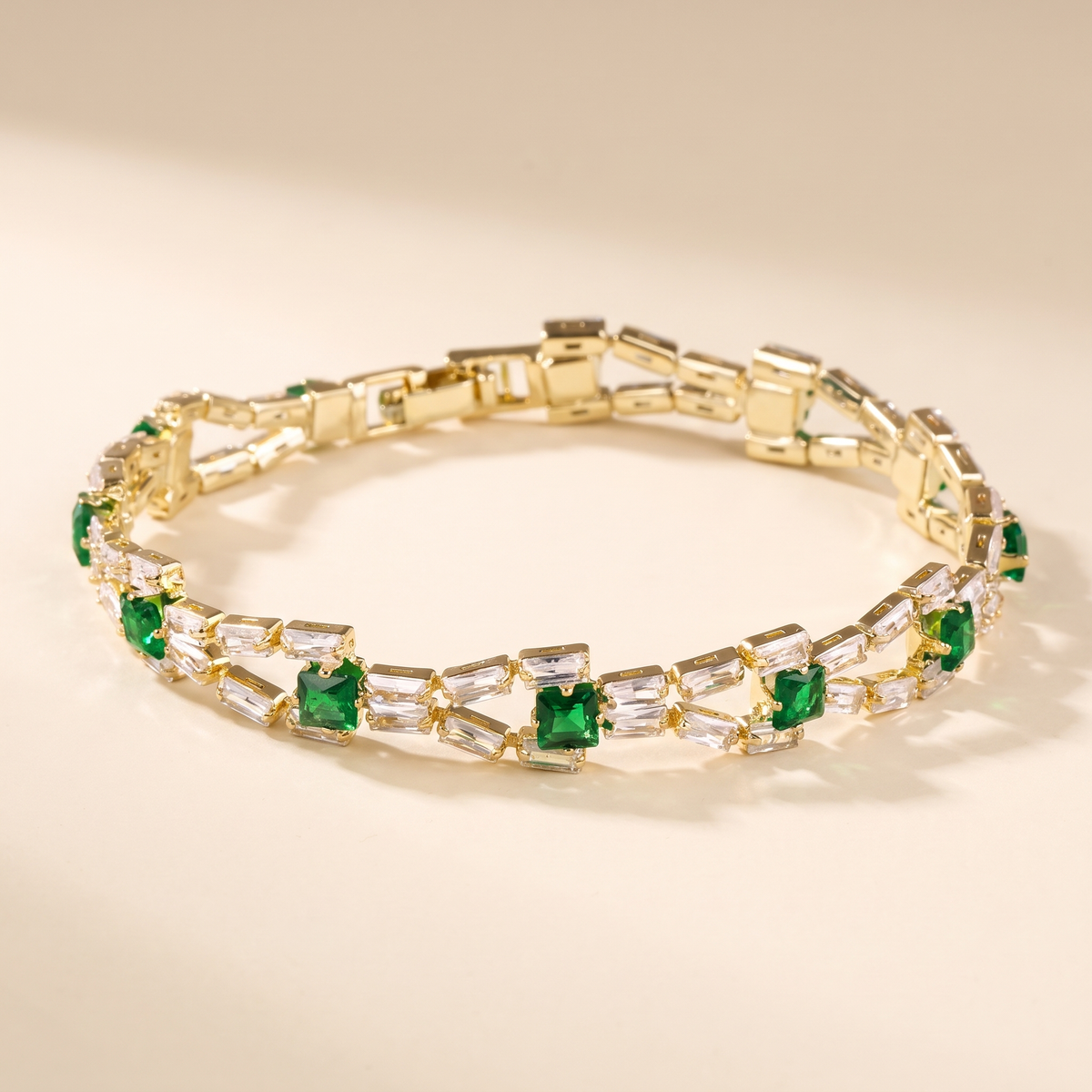 Verde Link Tennis Bracelet – Albella Jewelry