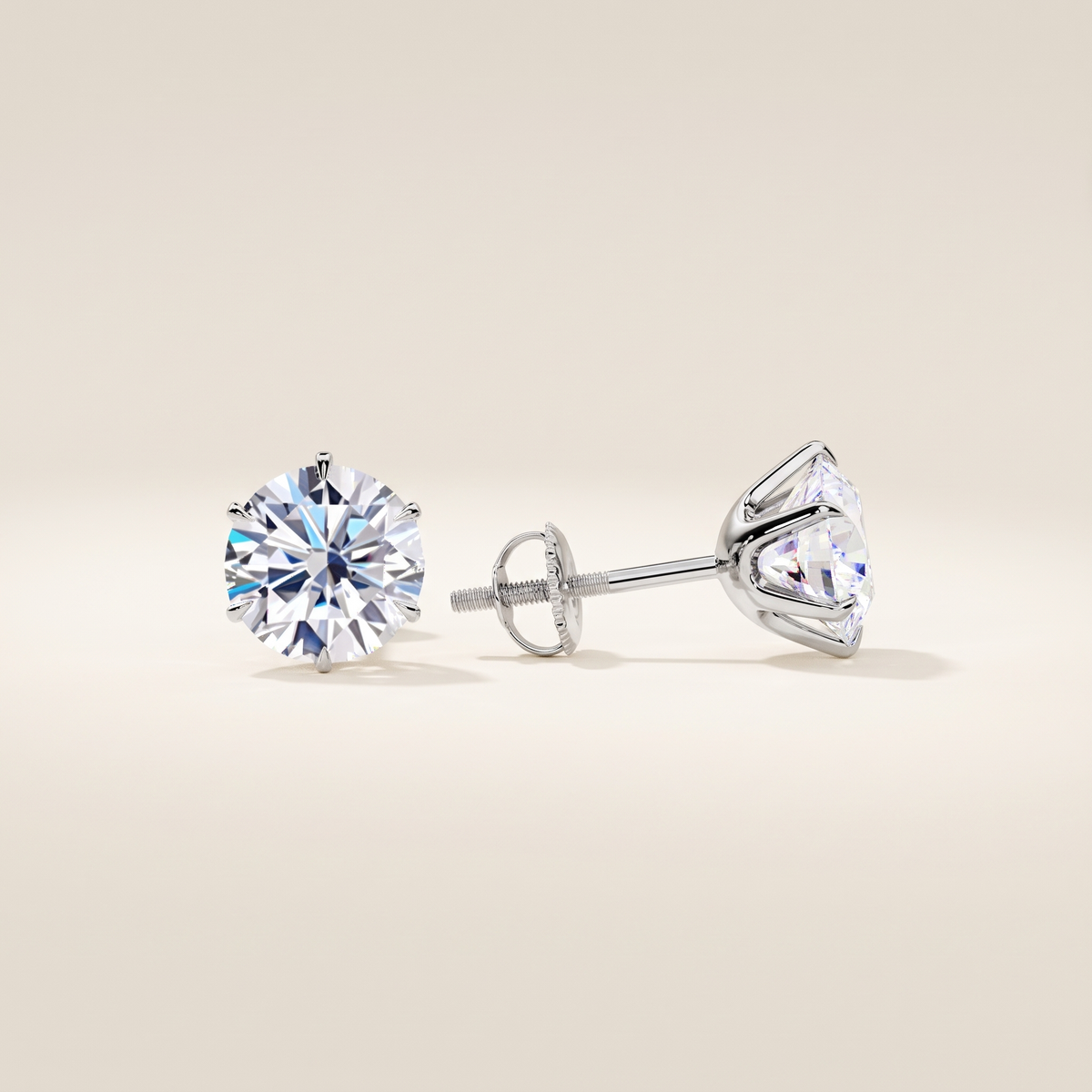 Tera Chic White Gold Earrings – Albella Jewelry