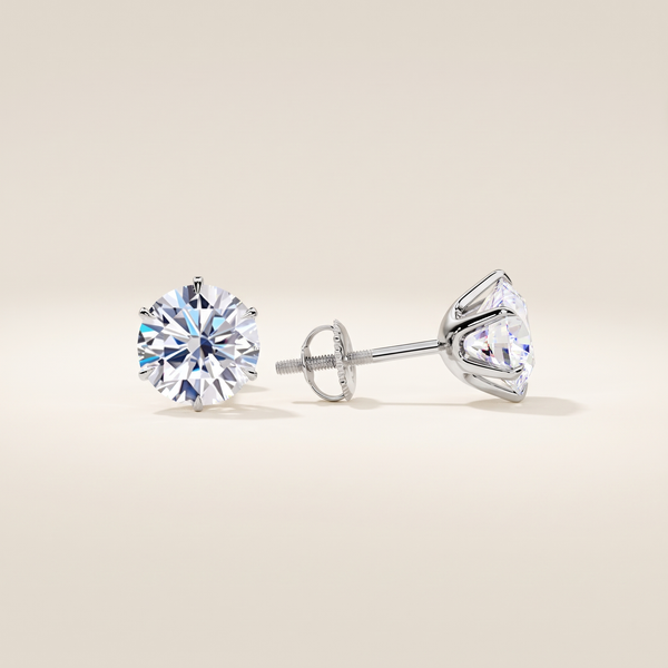 Tera Chic White Gold Earrings – Albella Jewelry