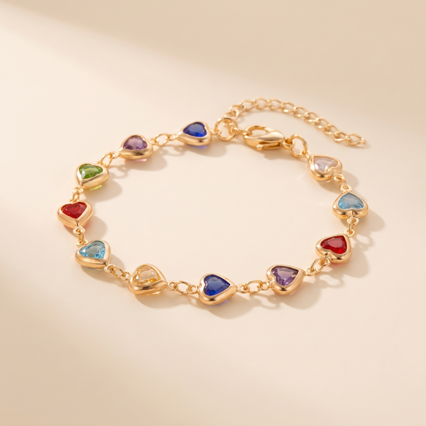 Heart-Shaped Statement Bracelet – Albella Jewelry