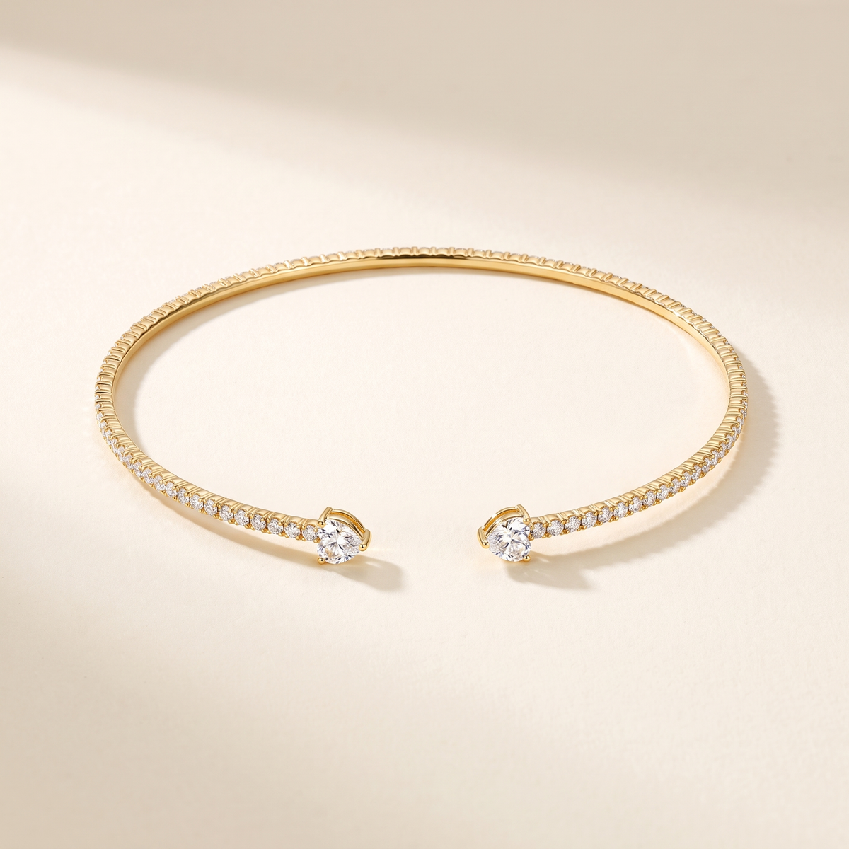 Crystal Heart Choker Necklace – Albella Jewelry
