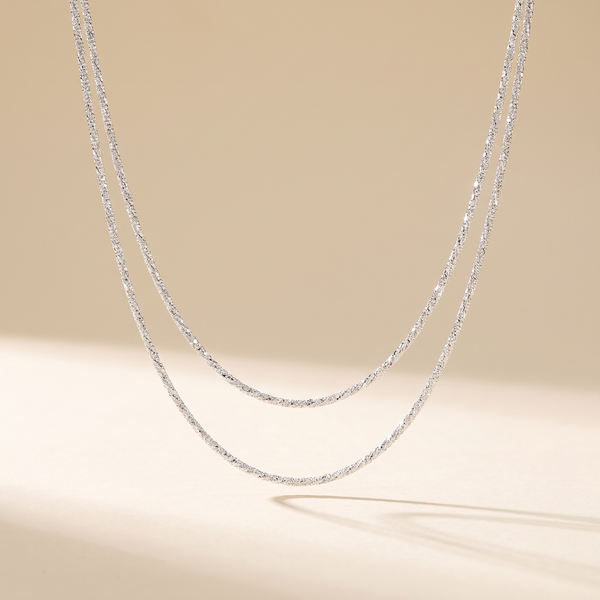 Double-Layer Crystal Necklace – Albella Jewelry