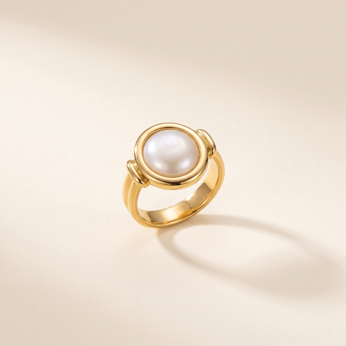Elegant Pearl Ring – Albella Jewelry