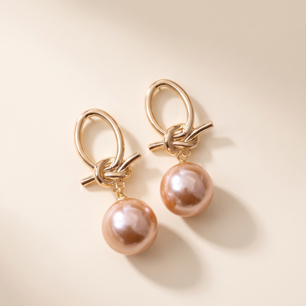 Timeless Dangle Earrings with Pearls – Albella Jewelry