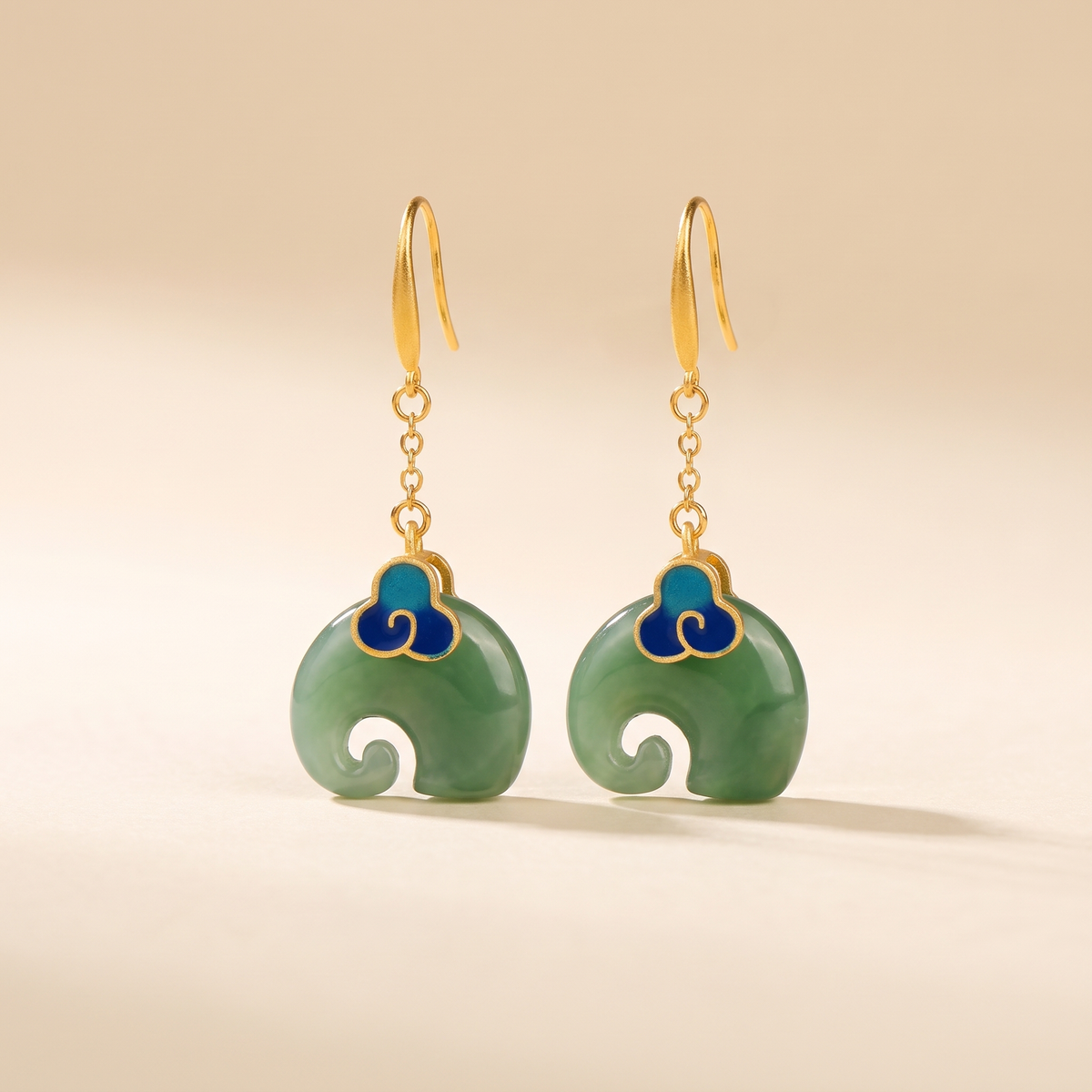 Retro Chic Elephant Earrings – Albella Jewelry