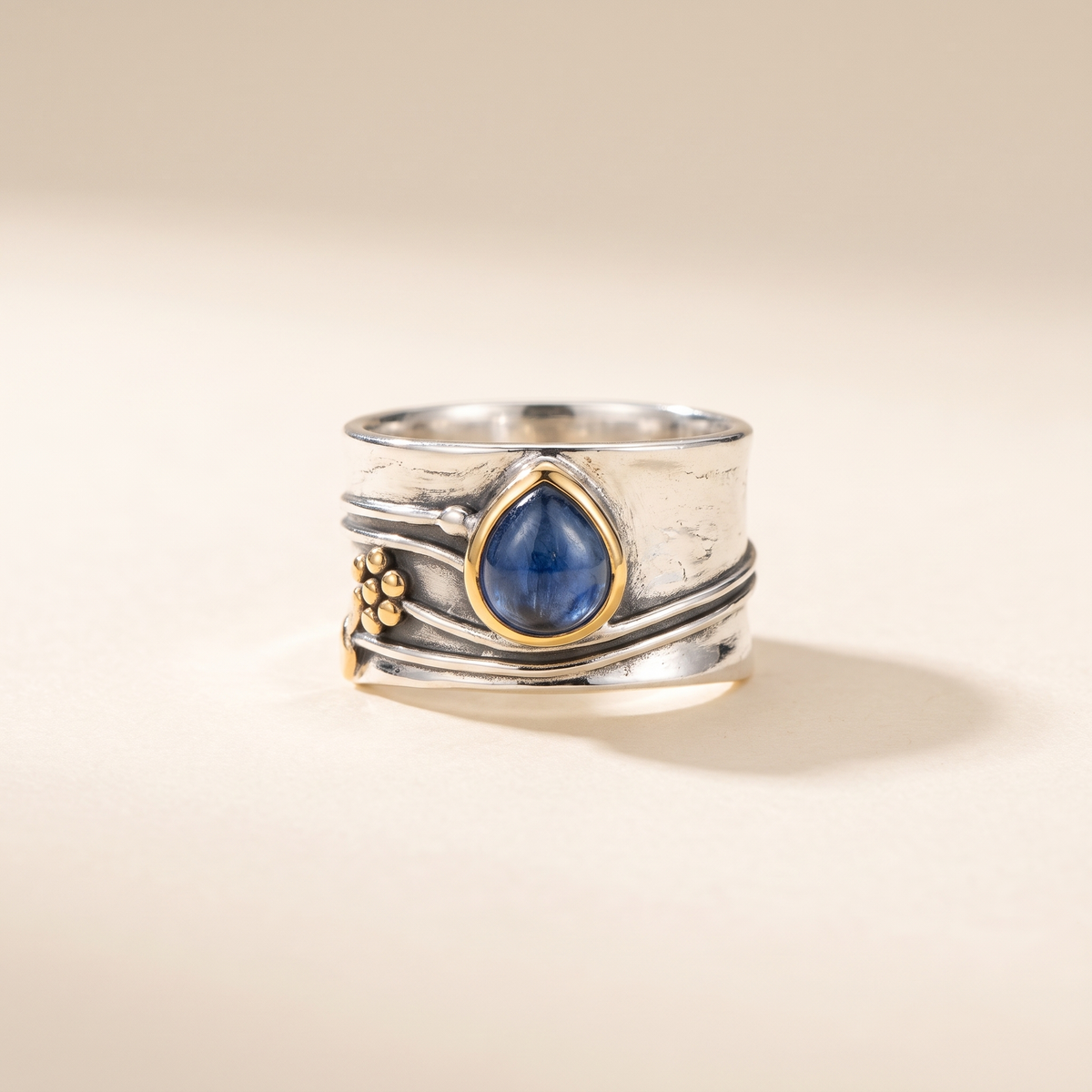Bohemian Ring with Gemstone – Albella Jewelry