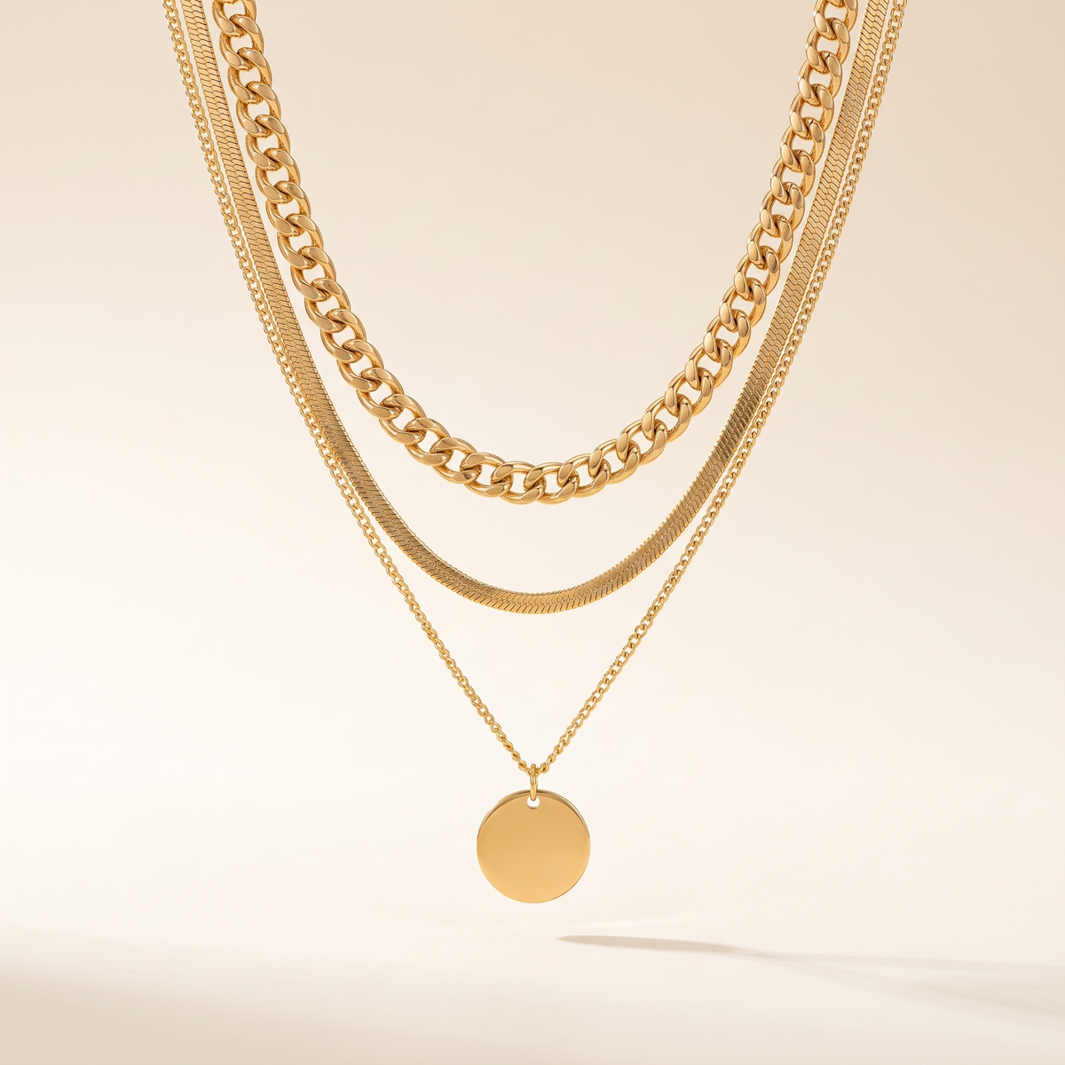 Elegant Gold and Silver Plated Necklace – Albella Jewelry