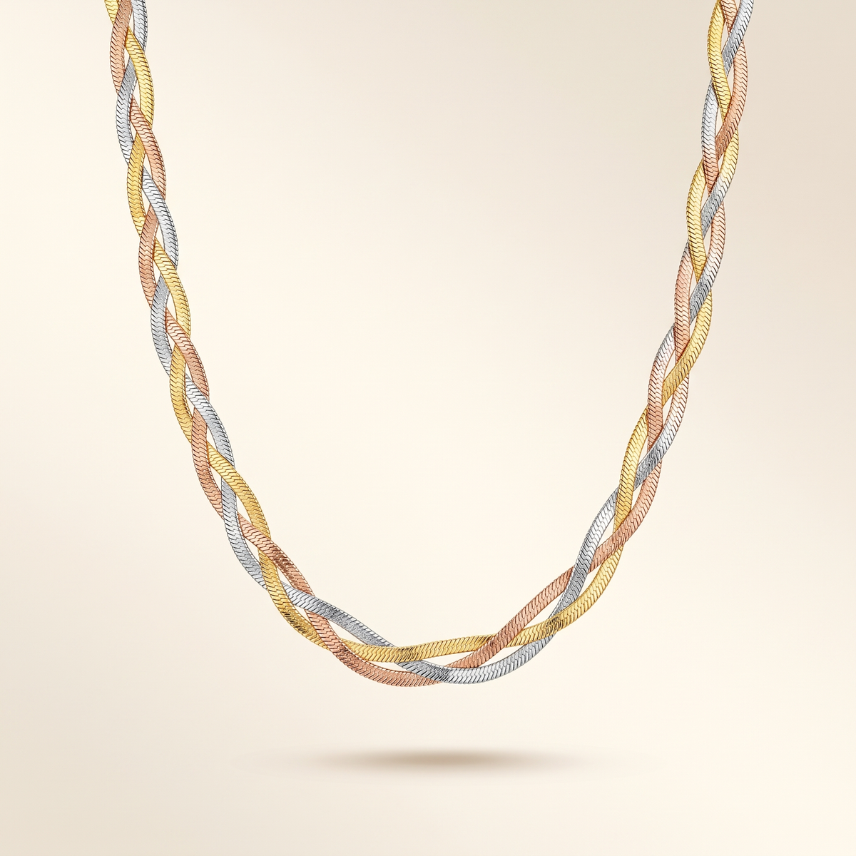 Chic Gold and Silver Necklace – Albella Jewelry
