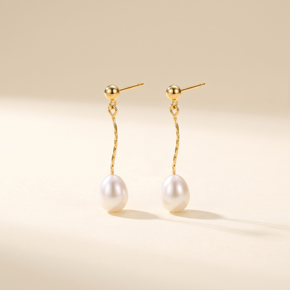 Delicate Freshwater Pearl Earrings – Albella Jewelry