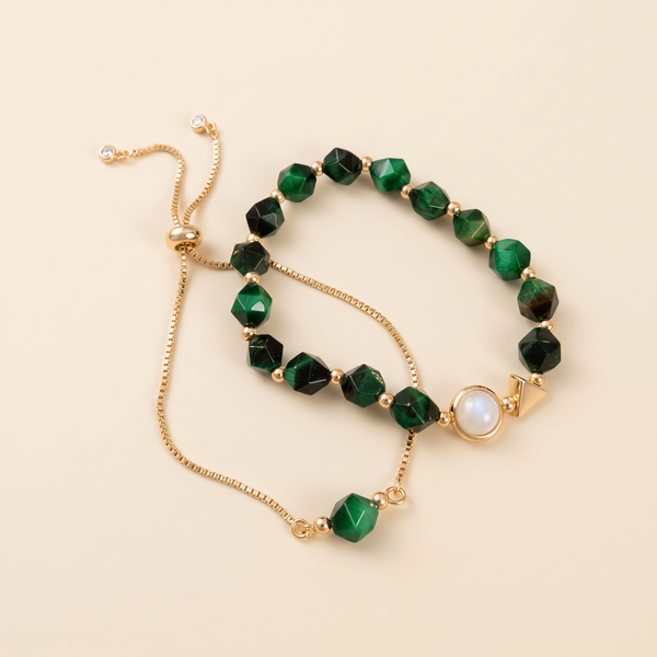 Elegant Green Bracelet Set – Albella Jewelry