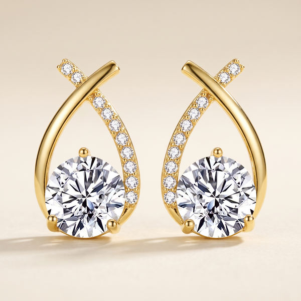 Arielle Gold Earrings – Albella Jewelry