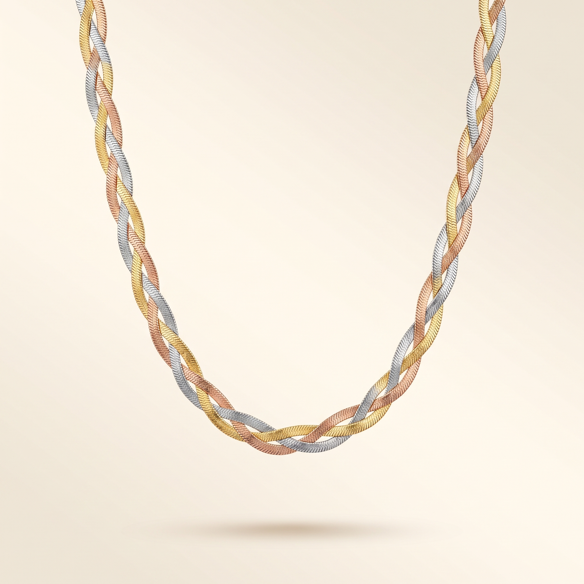 Elegant Gold and Silver Necklace – Albella Jewelry