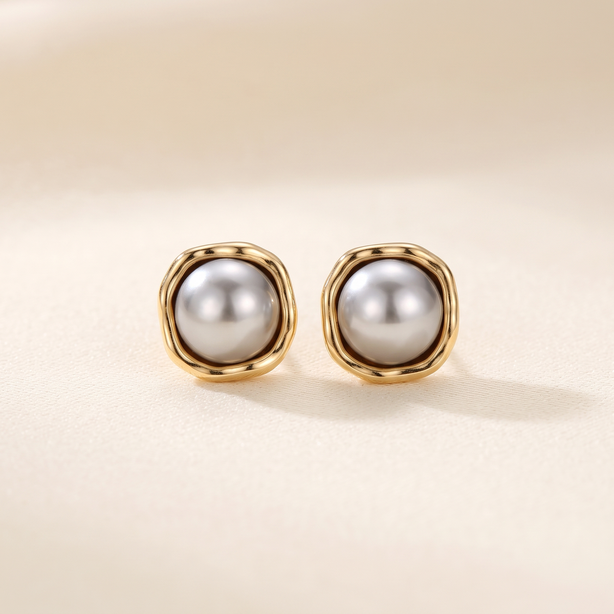 Sophisticated Earrings with Black Pearls – Albella Jewelry