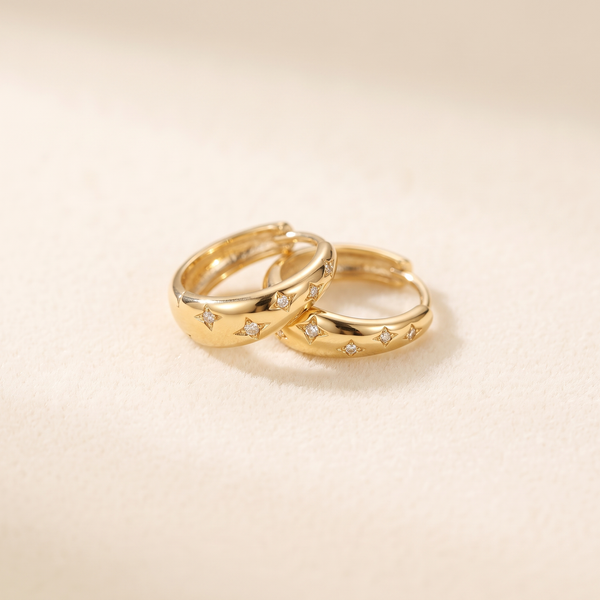 Luxe Gold and Silver Earrings – Albella Jewelry