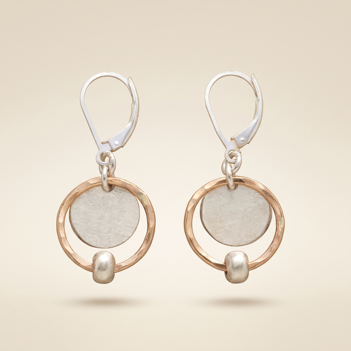 Chic Gold and Silver Pearl Earrings – Albella Jewelry