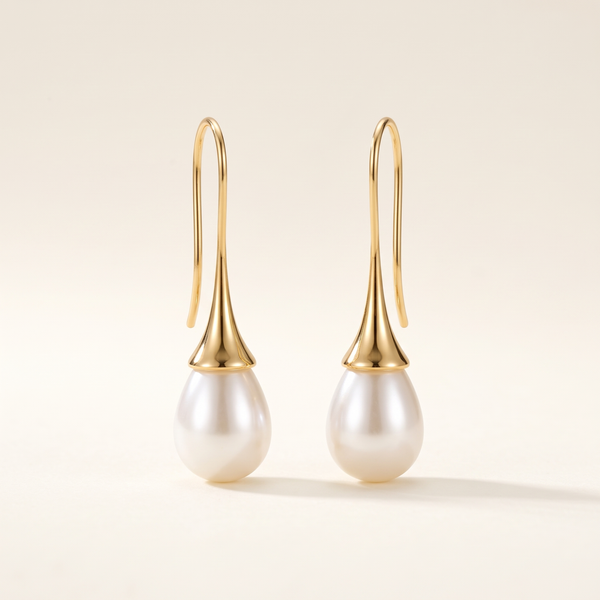 Helena Classic Pearl Earrings – Albella Jewelry