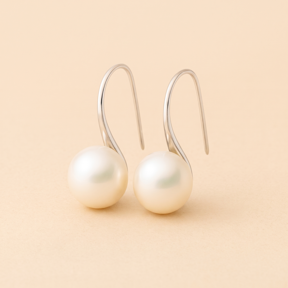 Elegant Pearl Dangle Earrings – Albella Jewelry